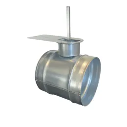 Registre motorisable Galva Ø 160 mm