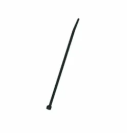 Collier de serrage Rilsan pour installation à usage UV exterieur - interieur noir  (100pcs)