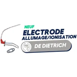 DE DIETRICH - S100890 Electrode allumage / ionisation (vis et joint) (neuf)