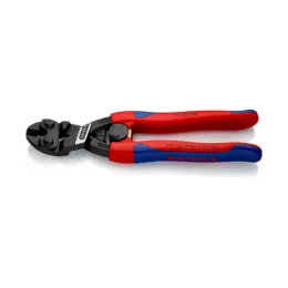Coupe boulons compact Cobolt Evidé - Coudé - Gainage bi-matière - Avec ressort - KNIPEX
