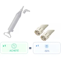 Pack : 1 Pompe manuelle achetée = 1 capuchon à - 50%