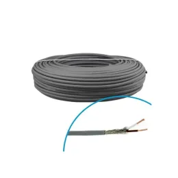 Cable blindé 2x1 couronne de 100m