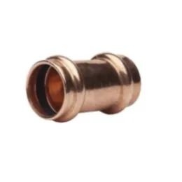 Raccord droit >B< MaxiPro à sertir cuivre 7/8 (2pcs)