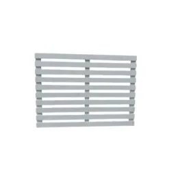 Panneau arrière de cache clim - composite - taille L - blanc