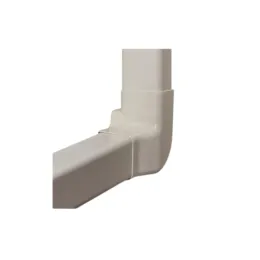 Angle vertical gauche 80x60mm Ivoire (4 pcs) - IMPERIALE