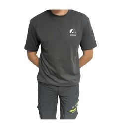 T-shirt manches courtes de travail couleur gris M