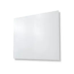 Collecteur de reprise CONFORTWHITE pour plenum de 500x400 mm, avec enjoliveur en PVC rigide blanc satiné classé M1, de 700x600 mm - Filtre inclus. - BAILLINDUSTRIE