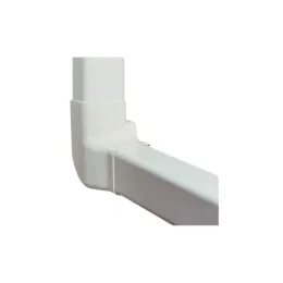 Angle vertical droit 80x60mm Blanc (4 pcs) - IMPERIALE