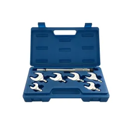 Clé plate dynamométrique en coffret avec 6 têtes - TEDDINGTON