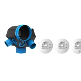Kit VMC Hygrocosy / Simple flux hygroréglable - ATLANTIC VENTILATION