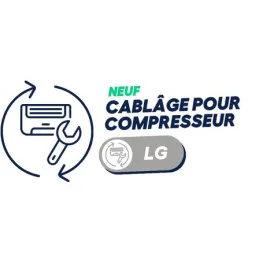 Cablâge pour COMPRESSEUR - UU30W.UED - LG (neuf)