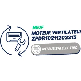 G2W001300 - Moteur ventilateur pour  MSZ-AY35VGK-E1 + MSZ-HR35VF-E2/E1 - MITSUBISHI ELECTRIC